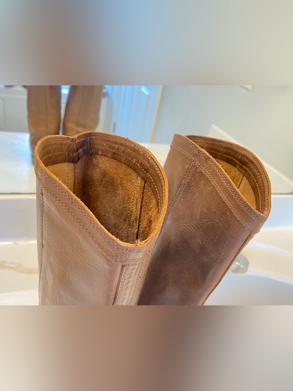 Frye Melissa Tall Riding Boot, Women’s size 7.5B excellent condition perfect - Picture 4 of 12
